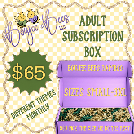 Monthly Adult Subscription Box