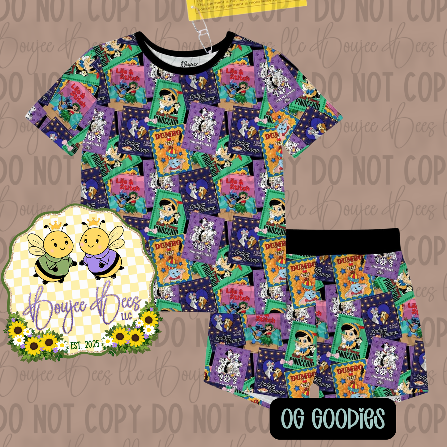 OG Goodies 2 Piece Shorts Set