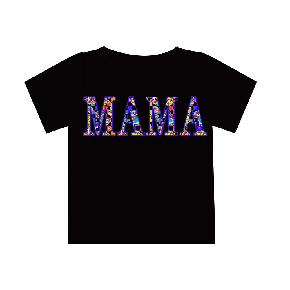 Lisa’s Dream Land Adult Embroidered MAMA Shirt PreOrder