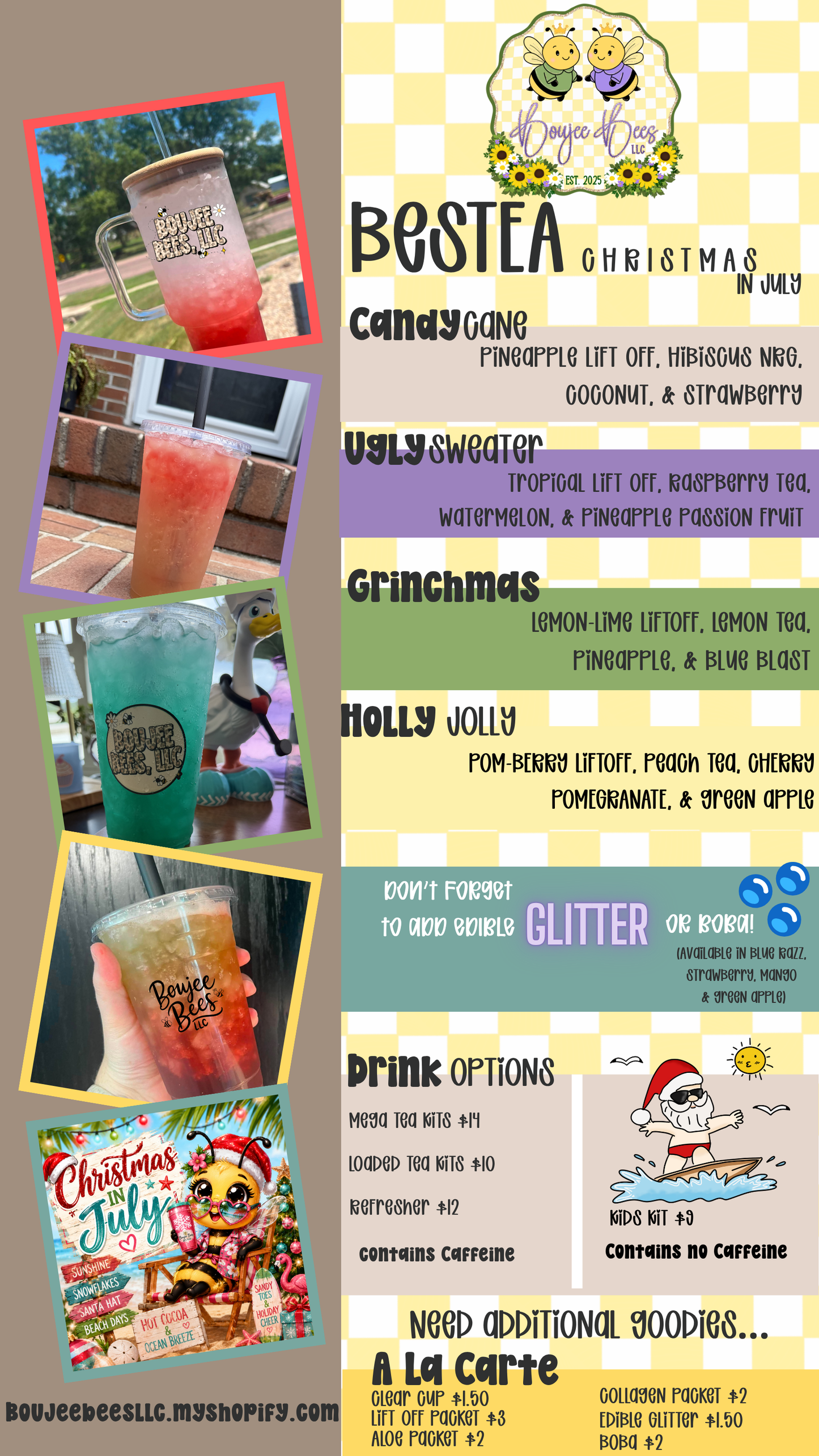 7.21- Christmas in July LIMITED Tea Drop