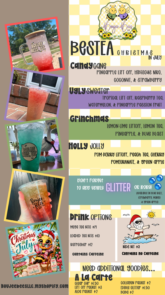7.21- Christmas in July LIMITED Tea Drop