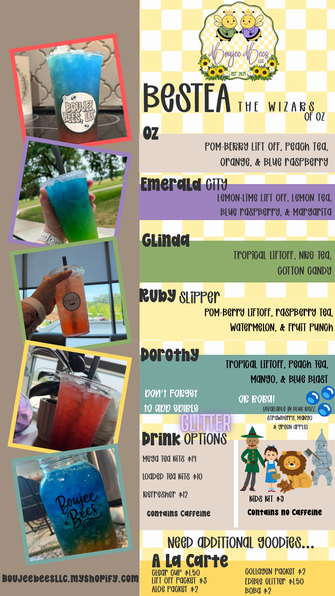 7.27- Wizard of Oz LIMITED Tea Drop