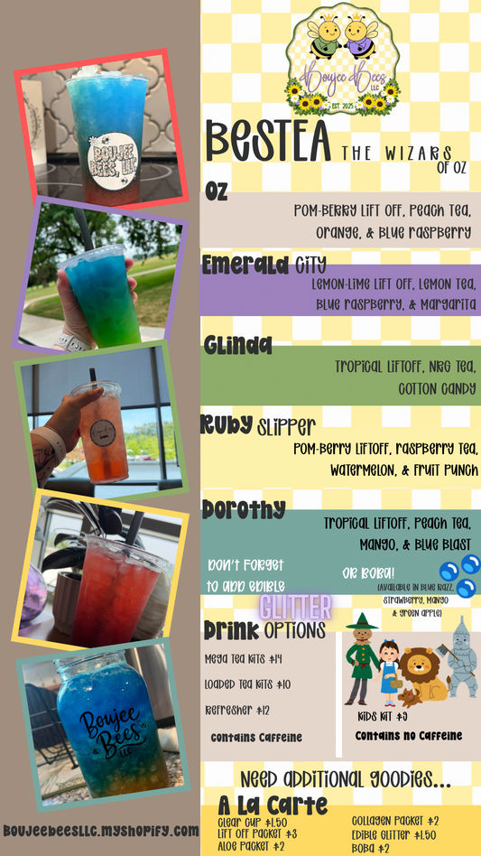 7.27- Wizard of Oz LIMITED Tea Drop