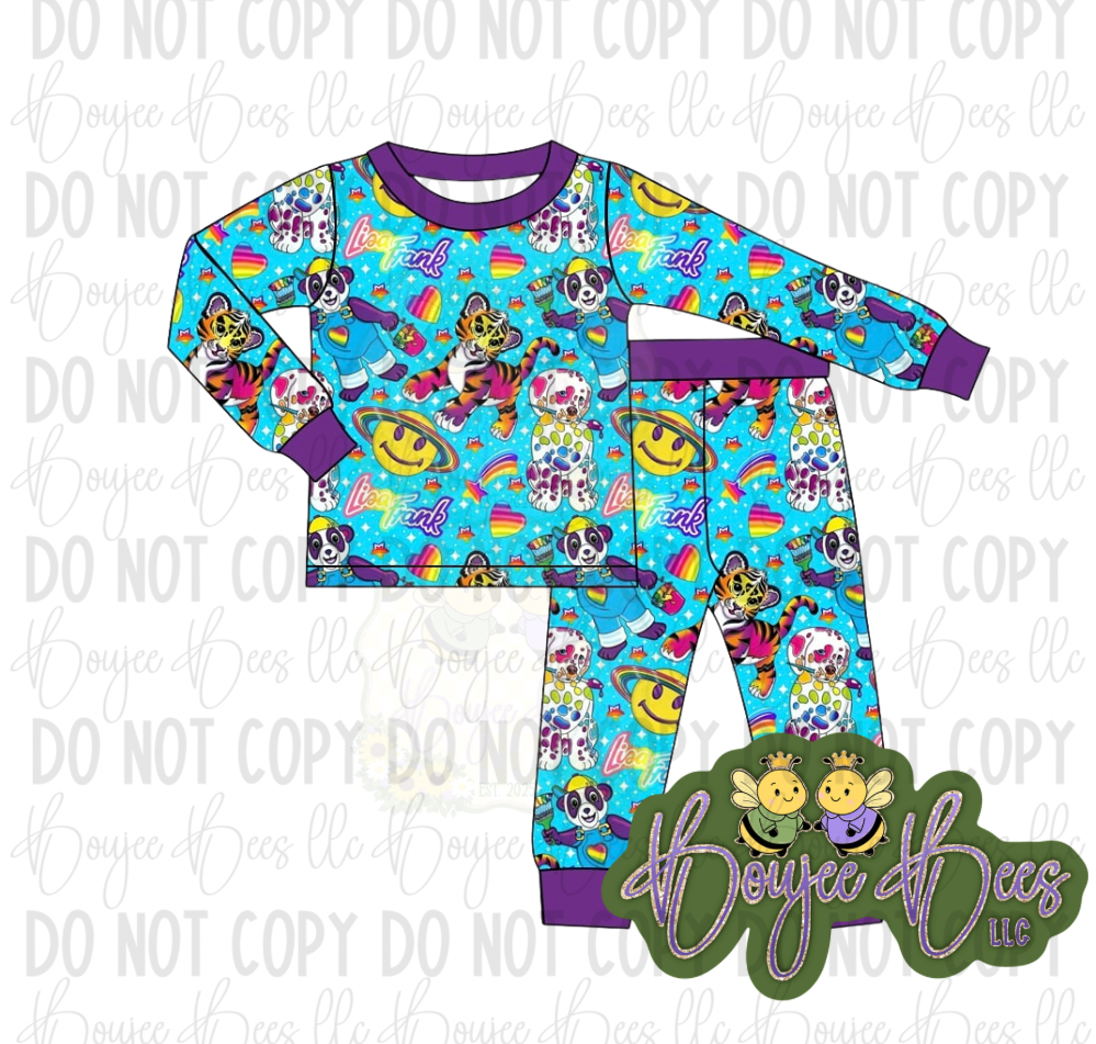 Lisa Frank 2 Piece Set