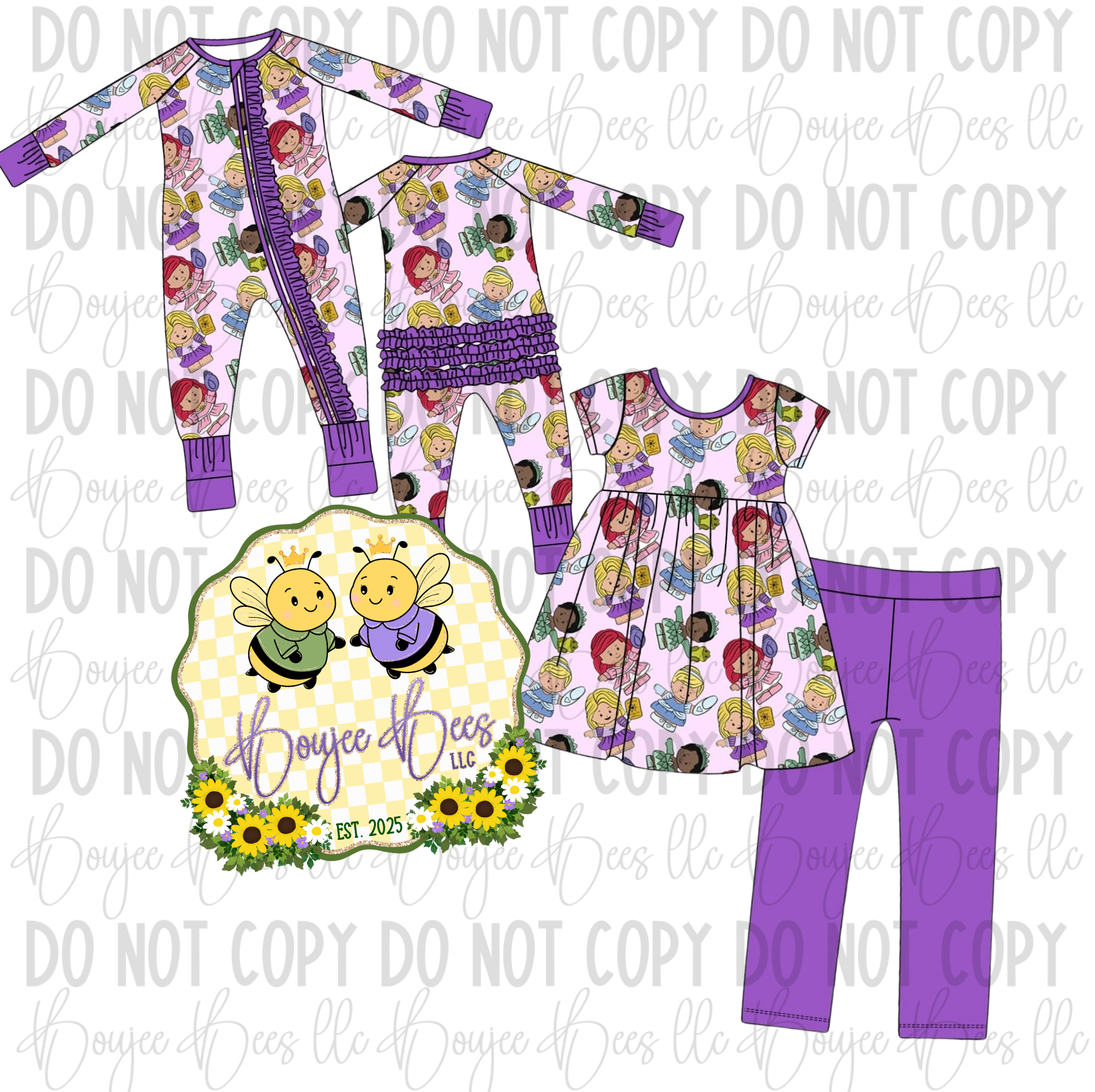 Little Royals Twirl Dress Set