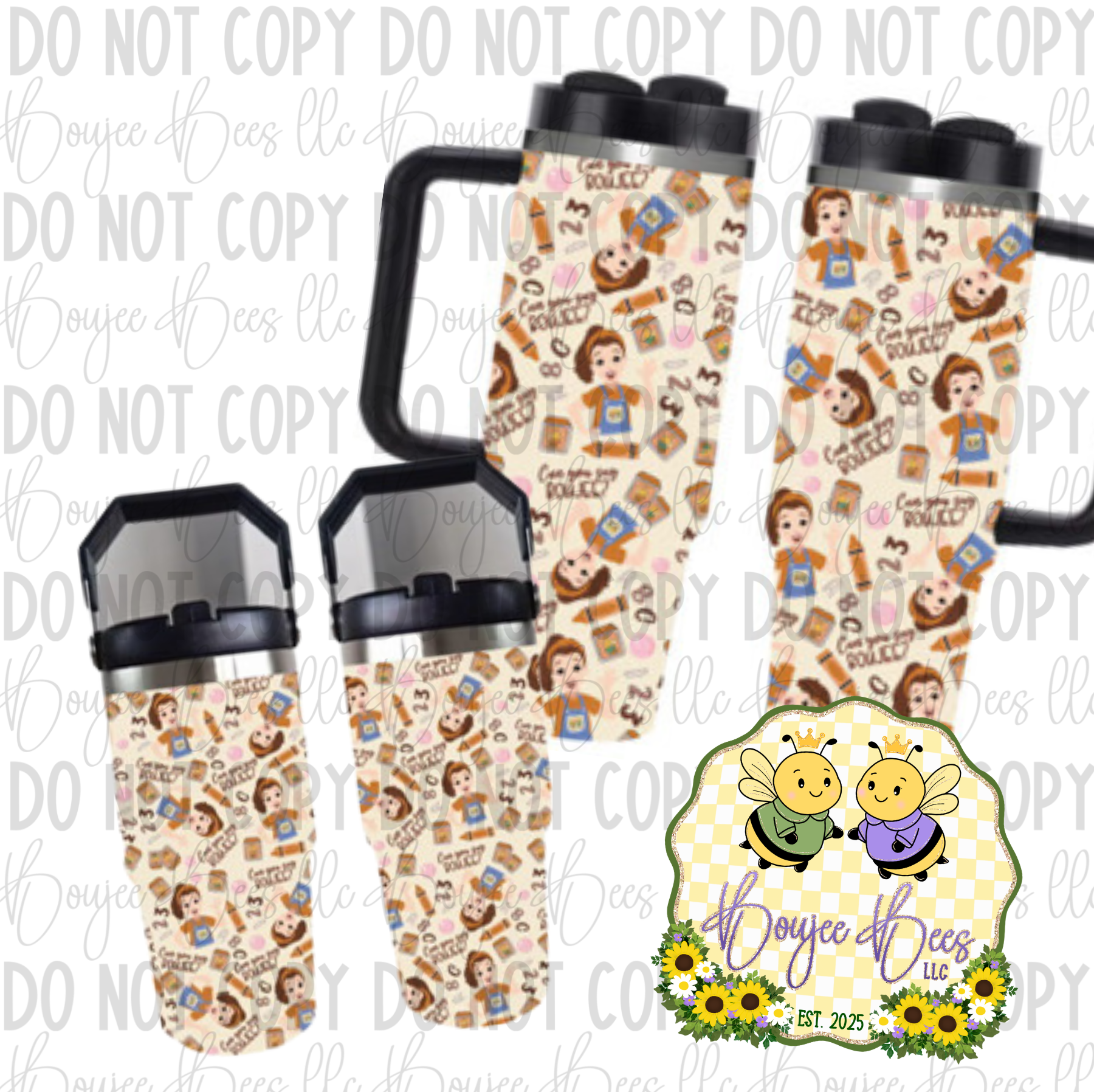 40oz Printed Tumblers- March Order