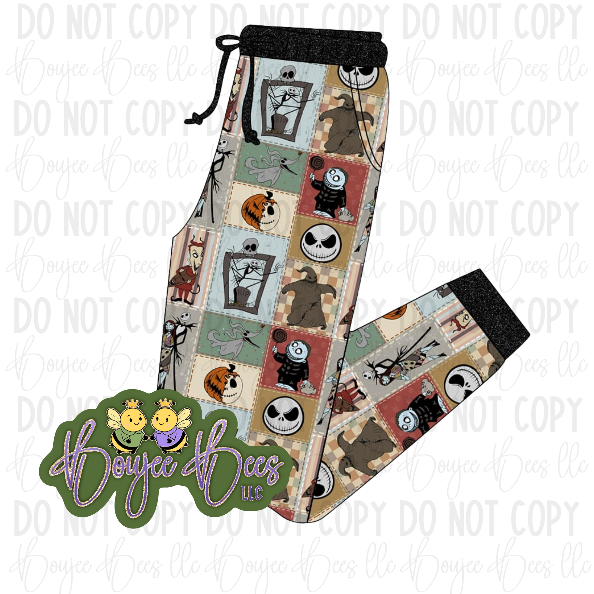 NBC Patchworks Adult Joggers