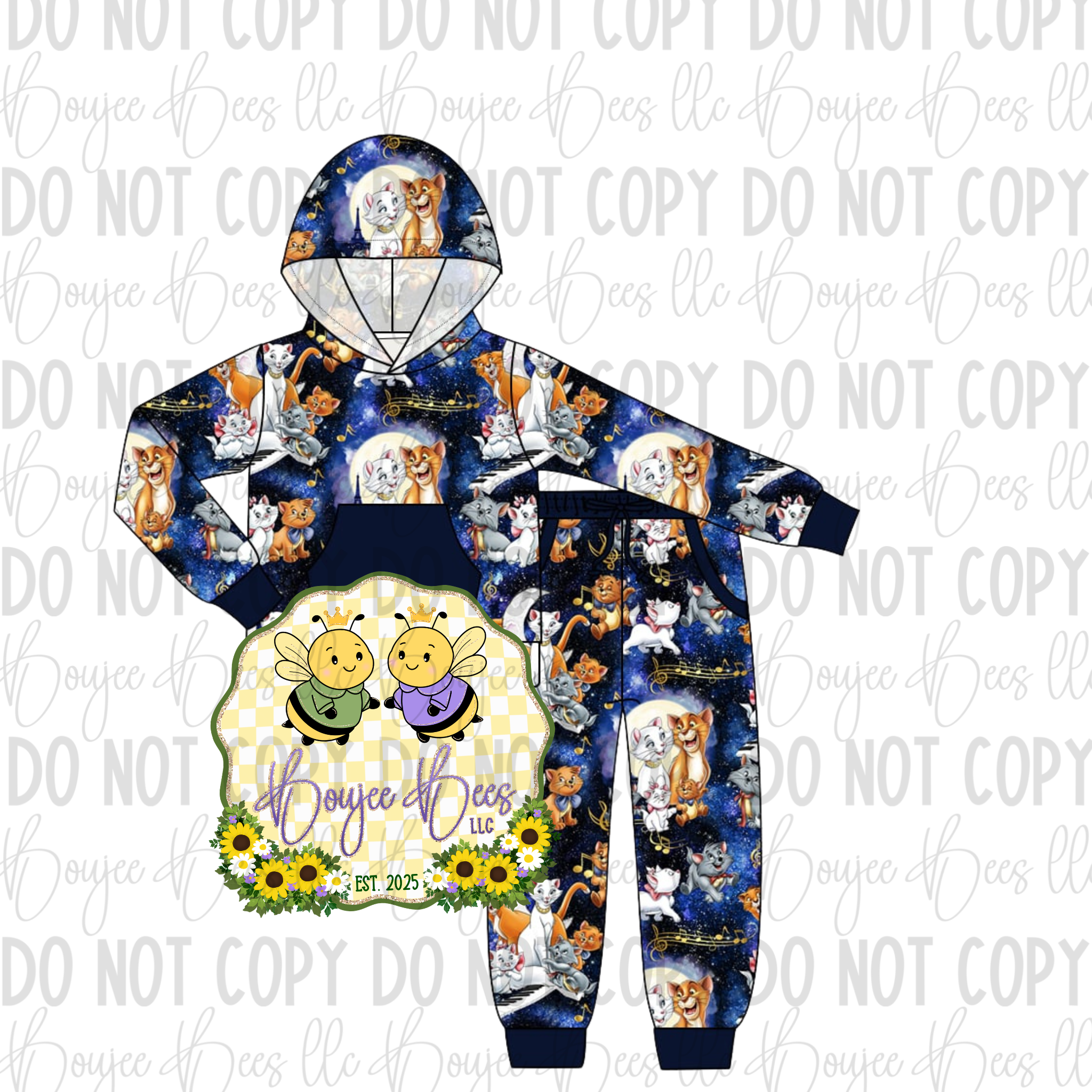 Oh Touloose 2 Piece Hoodie Daywear Set
